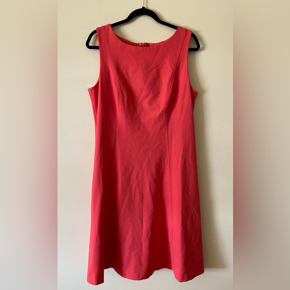 Talbots Coral Midi Dress